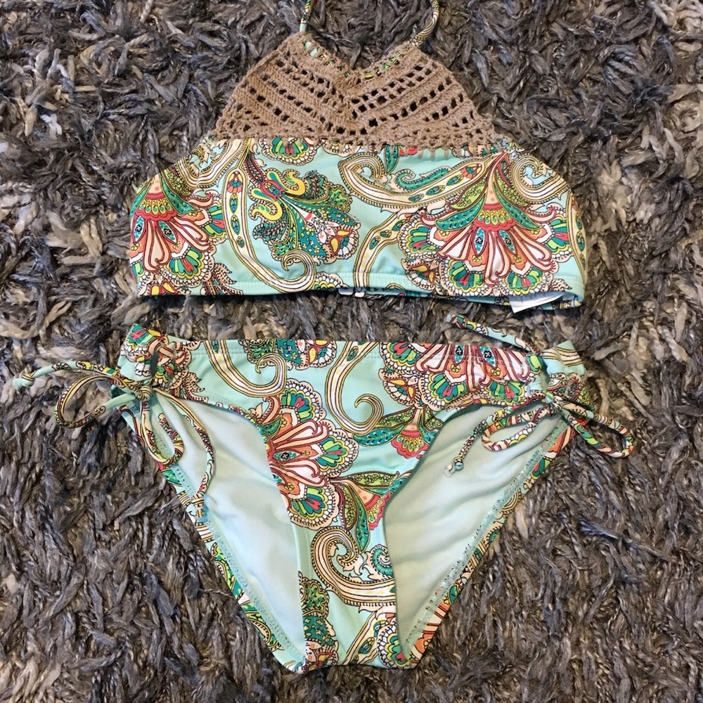 KIDS TURQUOISE BIKINI